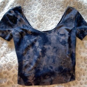 Lululemon cloudy print tank top size 2
